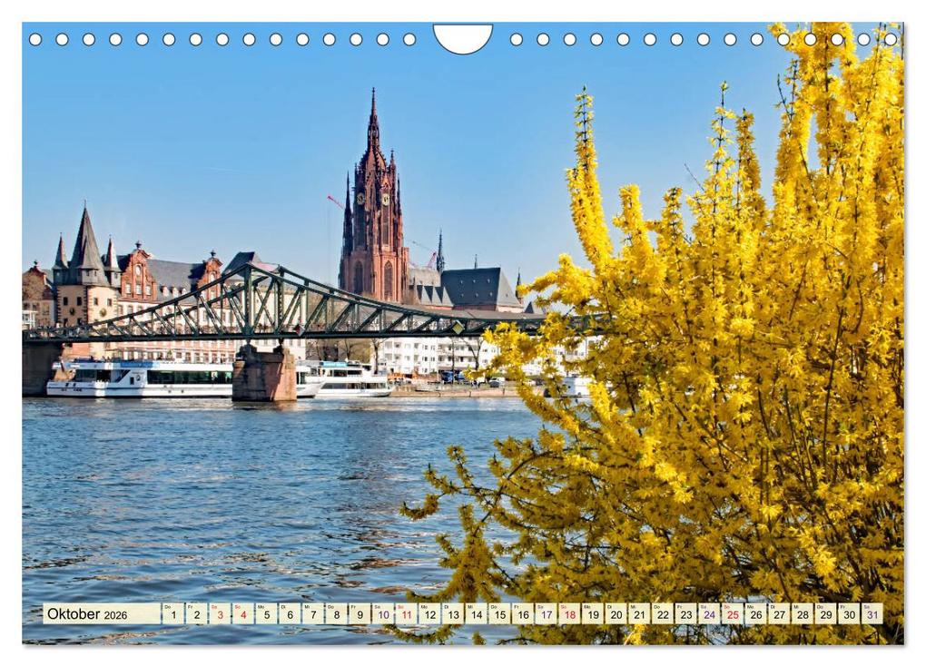 Weitere Ansicht: Frankfurt - meine Stadt mit viel Herz (Wandkalender 2026 DIN A4 quer), CALVENDO Monatskalender | Peter Roder, Calvendo