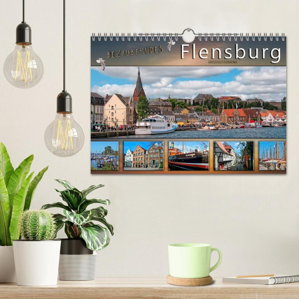 Weitere Ansicht: Bezauberndes Flensburg (Wandkalender 2026 DIN A4 quer), CALVENDO Monatskalender | Peter Roder, Calvendo