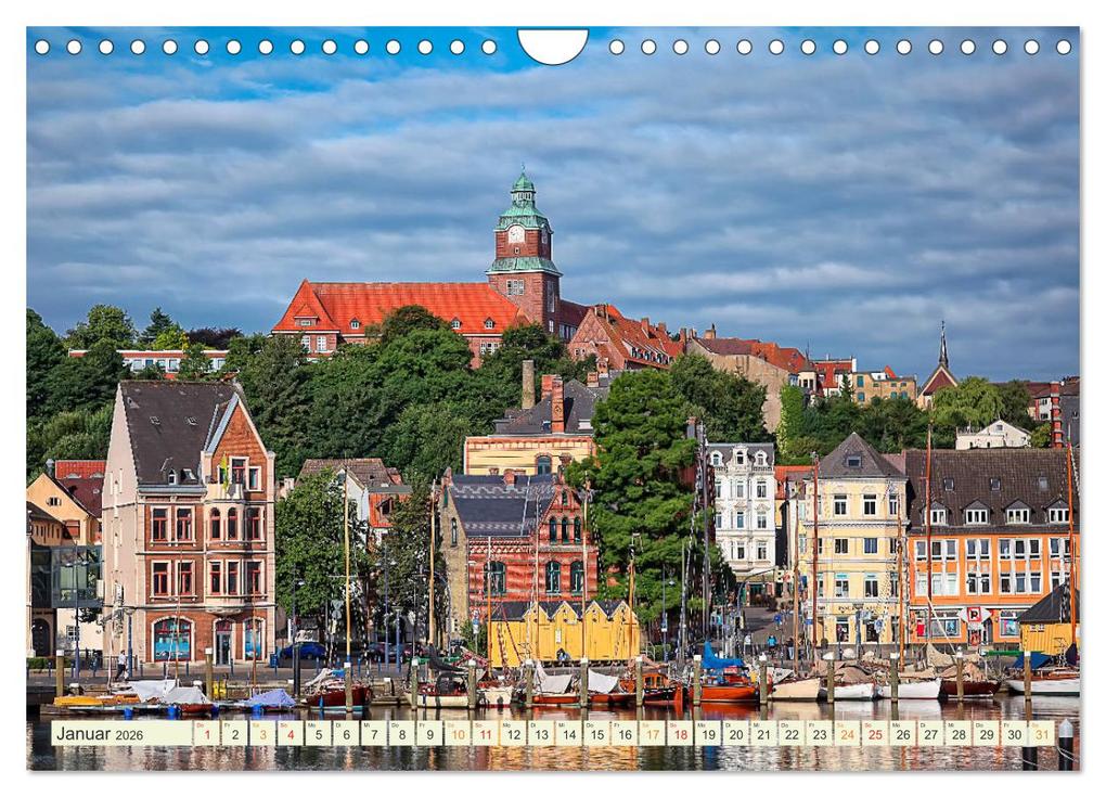 Weitere Ansicht: Bezauberndes Flensburg (Wandkalender 2026 DIN A4 quer), CALVENDO Monatskalender | Peter Roder, Calvendo