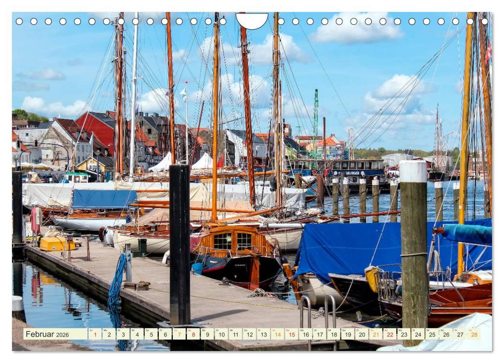 Weitere Ansicht: Bezauberndes Flensburg (Wandkalender 2026 DIN A4 quer), CALVENDO Monatskalender | Peter Roder, Calvendo