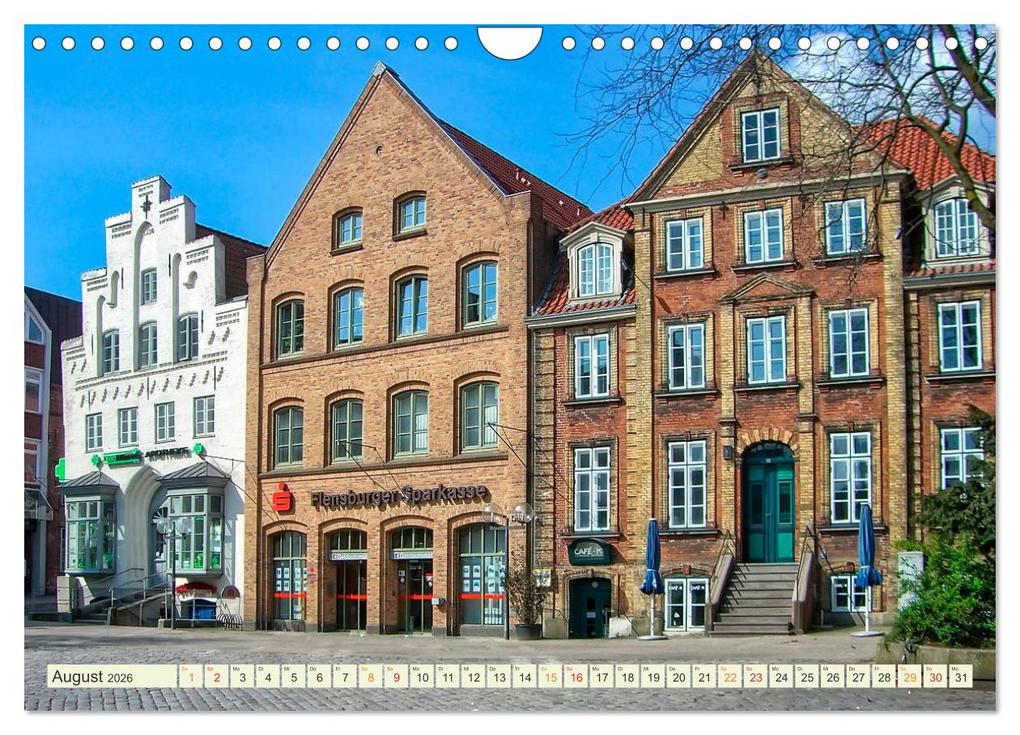 Weitere Ansicht: Bezauberndes Flensburg (Wandkalender 2026 DIN A4 quer), CALVENDO Monatskalender | Peter Roder, Calvendo