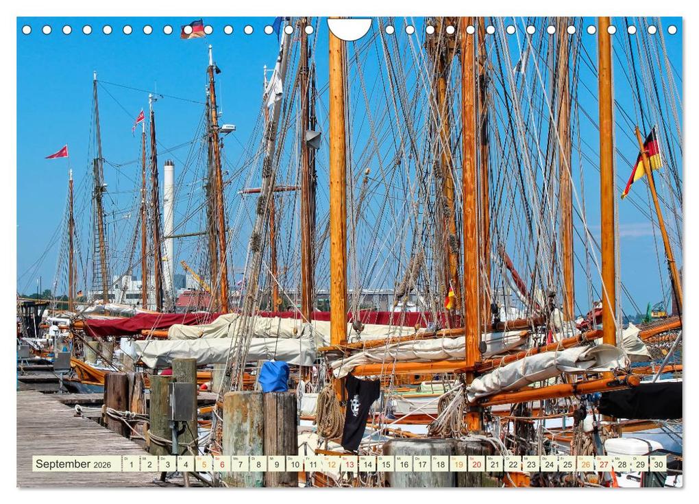 Weitere Ansicht: Bezauberndes Flensburg (Wandkalender 2026 DIN A4 quer), CALVENDO Monatskalender | Peter Roder, Calvendo