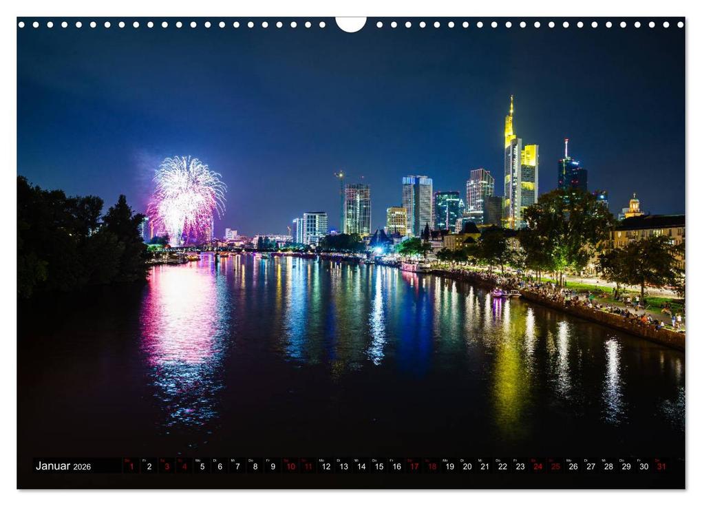 Weitere Ansicht: Main Frankfurt (Wandkalender 2026 DIN A3 quer), CALVENDO Monatskalender | ncpcs ncpcs, Calvendo, ncpcs