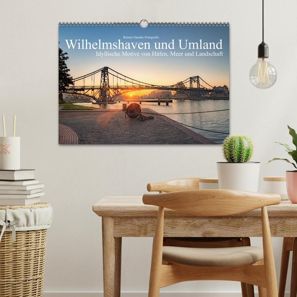Weitere Ansicht: Wilhelmshaven und Umland - Idyllische Motive von Häfen, Meer und Landschaft (Wandkalender 2026 DIN A3 quer), CALVENDO Monatskalender | Rainer Ganske Fotografie, Calvendo