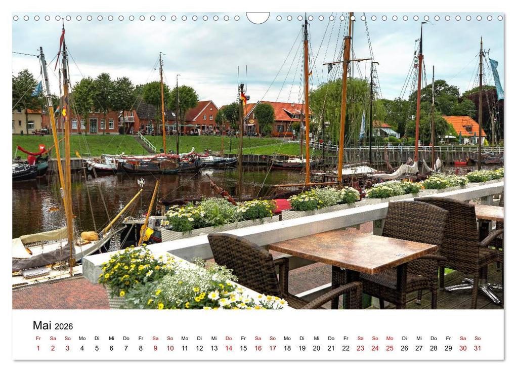 Weitere Ansicht: Wilhelmshaven und Umland - Idyllische Motive von Häfen, Meer und Landschaft (Wandkalender 2026 DIN A3 quer), CALVENDO Monatskalender | Rainer Ganske Fotografie, Calvendo