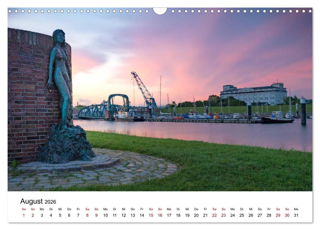 Weitere Ansicht: Wilhelmshaven und Umland - Idyllische Motive von Häfen, Meer und Landschaft (Wandkalender 2026 DIN A3 quer), CALVENDO Monatskalender | Rainer Ganske Fotografie, Calvendo