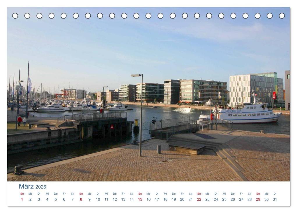Weitere Ansicht: Bremerhaven 2026. Impressionen aus den Havenwelten (Tischkalender 2026 DIN A5 quer), CALVENDO Monatskalender | Steffani Lehmann, Calvendo