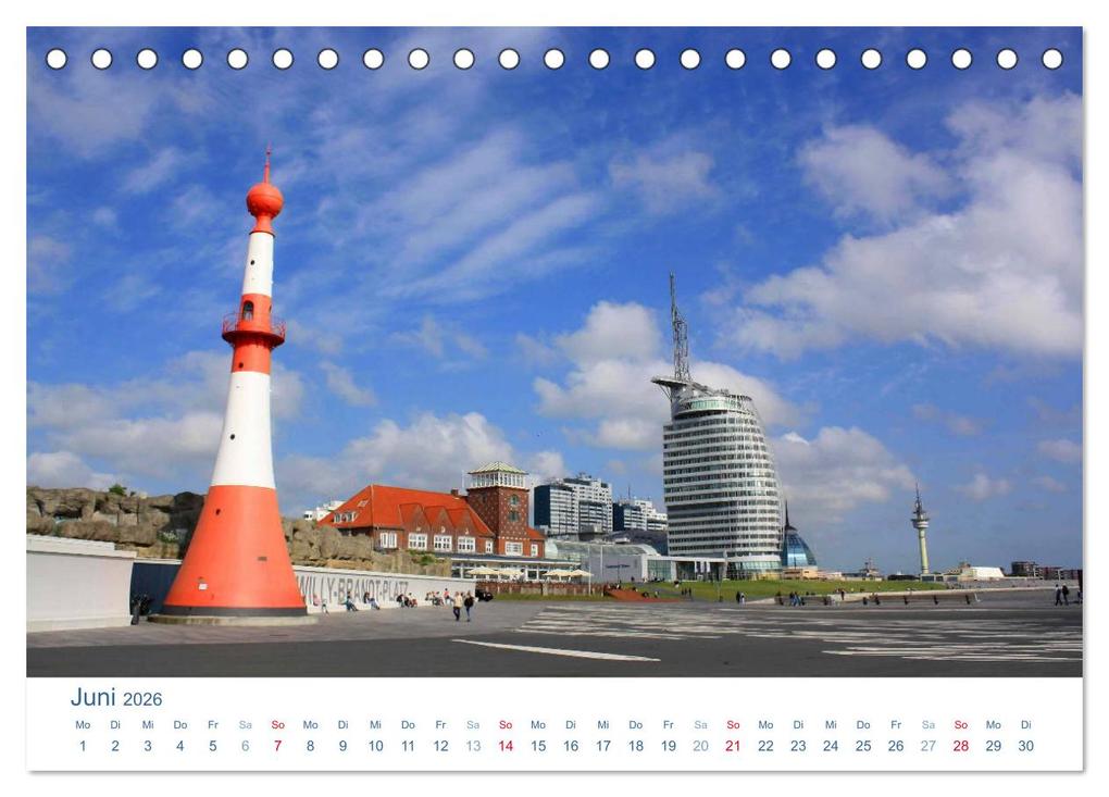 Weitere Ansicht: Bremerhaven 2026. Impressionen aus den Havenwelten (Tischkalender 2026 DIN A5 quer), CALVENDO Monatskalender | Steffani Lehmann, Calvendo