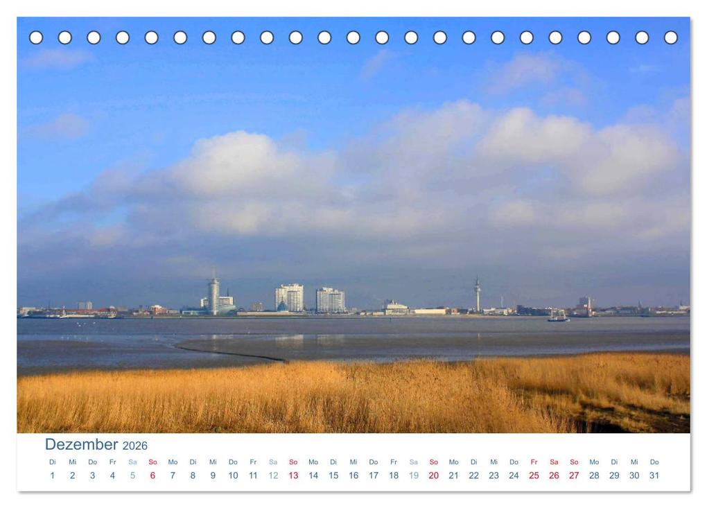 Weitere Ansicht: Bremerhaven 2026. Impressionen aus den Havenwelten (Tischkalender 2026 DIN A5 quer), CALVENDO Monatskalender | Steffani Lehmann, Calvendo