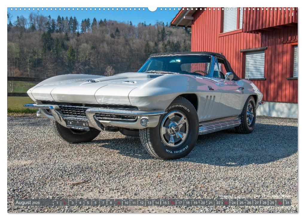 Weitere Ansicht: Corvette Oldtimer 2026 (Wandkalender 2026 DIN A2 quer), CALVENDO Monatskalender | Alois J. Koller, Calvendo