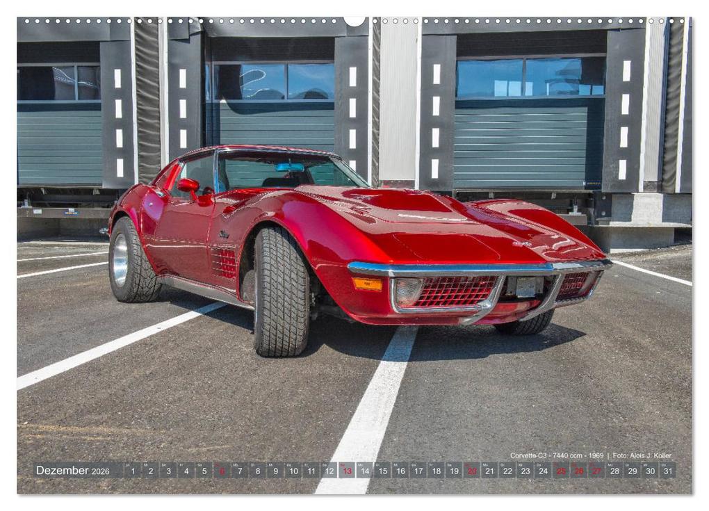 Weitere Ansicht: Corvette Oldtimer 2026 (Wandkalender 2026 DIN A2 quer), CALVENDO Monatskalender | Alois J. Koller, Calvendo