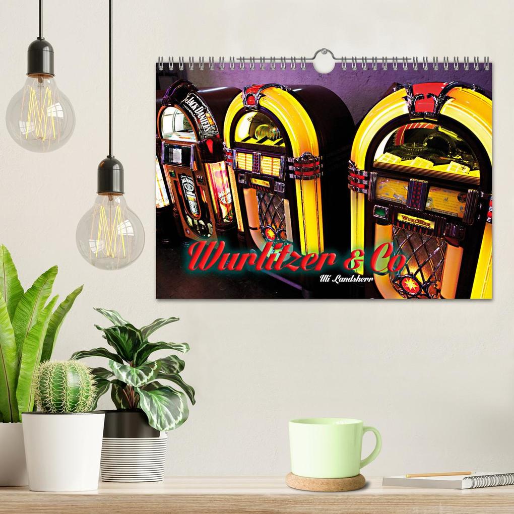 Weitere Ansicht: Wurlitzer und Co. (Wandkalender 2026 DIN A4 quer), CALVENDO Monatskalender | Uli Landherr, Calvendo