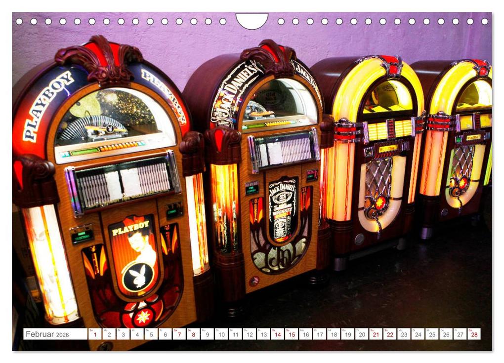 Weitere Ansicht: Wurlitzer und Co. (Wandkalender 2026 DIN A4 quer), CALVENDO Monatskalender | Uli Landherr, Calvendo