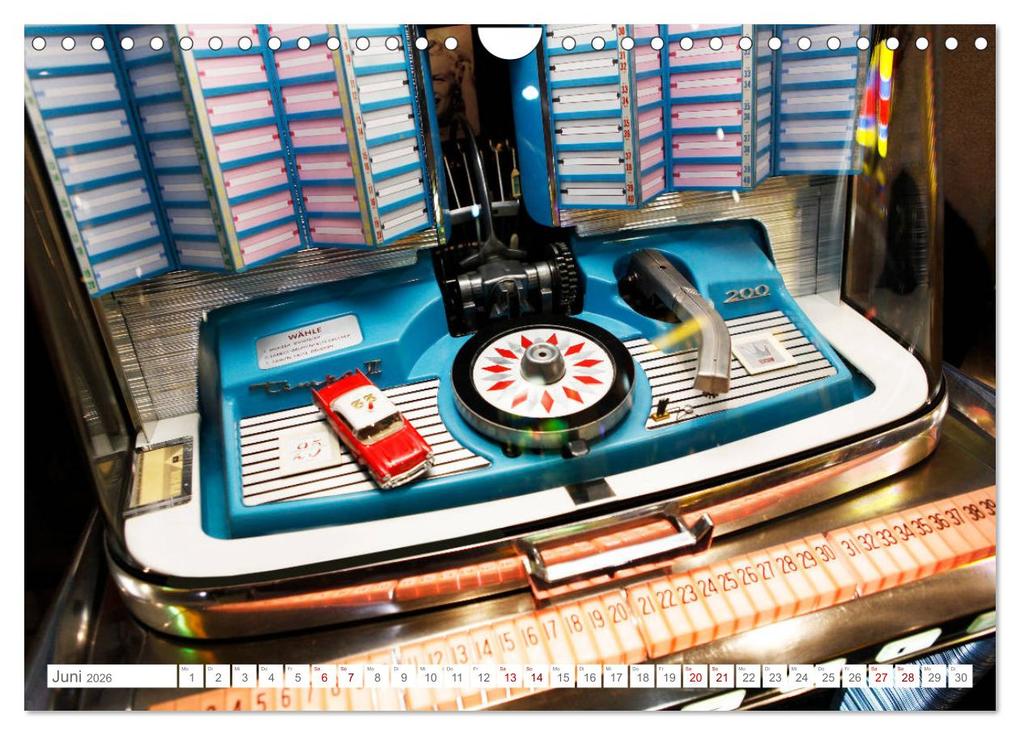 Weitere Ansicht: Wurlitzer und Co. (Wandkalender 2026 DIN A4 quer), CALVENDO Monatskalender | Uli Landherr, Calvendo