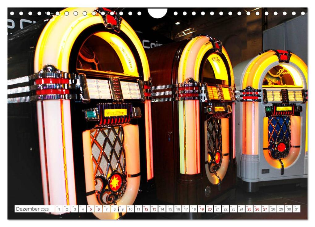 Weitere Ansicht: Wurlitzer und Co. (Wandkalender 2026 DIN A4 quer), CALVENDO Monatskalender | Uli Landherr, Calvendo