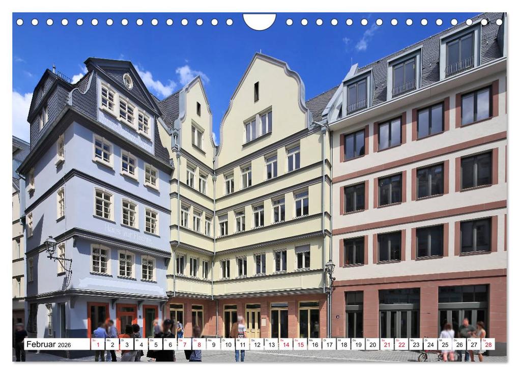 Weitere Ansicht: Frankfurt am Main die neue Altstadt vom Taxifahrer Petrus Bodenstaff (Wandkalender 2026 DIN A4 quer), CALVENDO Monatskalender | Petrus Bodenstaff, Calvendo