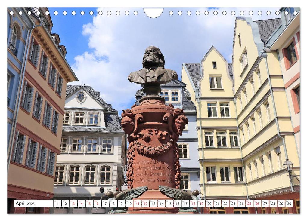 Weitere Ansicht: Frankfurt am Main die neue Altstadt vom Taxifahrer Petrus Bodenstaff (Wandkalender 2026 DIN A4 quer), CALVENDO Monatskalender | Petrus Bodenstaff, Calvendo