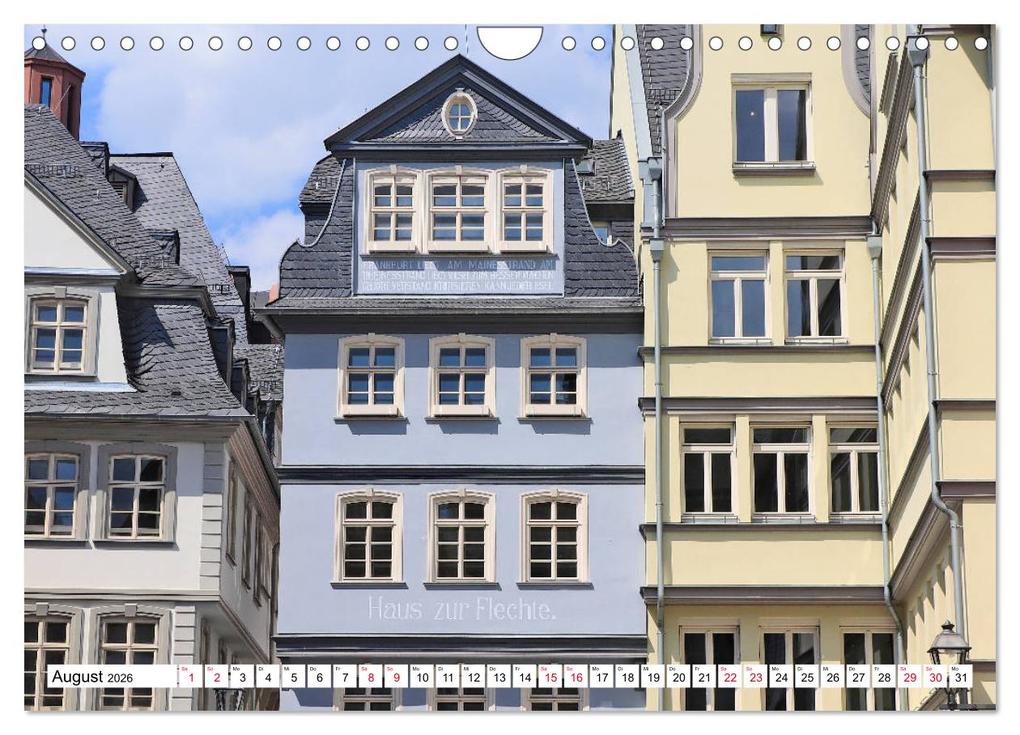 Weitere Ansicht: Frankfurt am Main die neue Altstadt vom Taxifahrer Petrus Bodenstaff (Wandkalender 2026 DIN A4 quer), CALVENDO Monatskalender | Petrus Bodenstaff, Calvendo