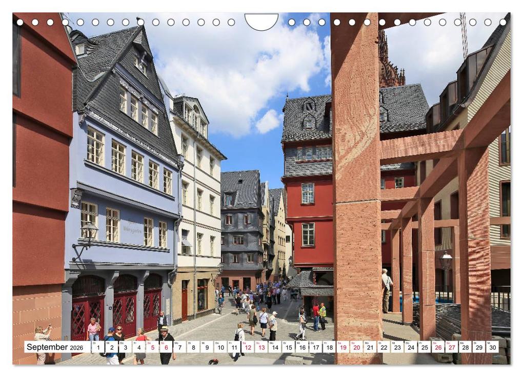 Weitere Ansicht: Frankfurt am Main die neue Altstadt vom Taxifahrer Petrus Bodenstaff (Wandkalender 2026 DIN A4 quer), CALVENDO Monatskalender | Petrus Bodenstaff, Calvendo