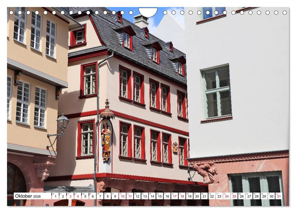 Weitere Ansicht: Frankfurt am Main die neue Altstadt vom Taxifahrer Petrus Bodenstaff (Wandkalender 2026 DIN A4 quer), CALVENDO Monatskalender | Petrus Bodenstaff, Calvendo