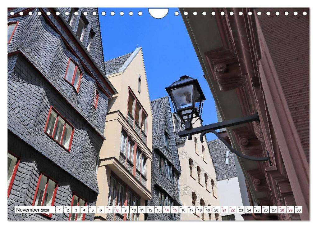 Weitere Ansicht: Frankfurt am Main die neue Altstadt vom Taxifahrer Petrus Bodenstaff (Wandkalender 2026 DIN A4 quer), CALVENDO Monatskalender | Petrus Bodenstaff, Calvendo