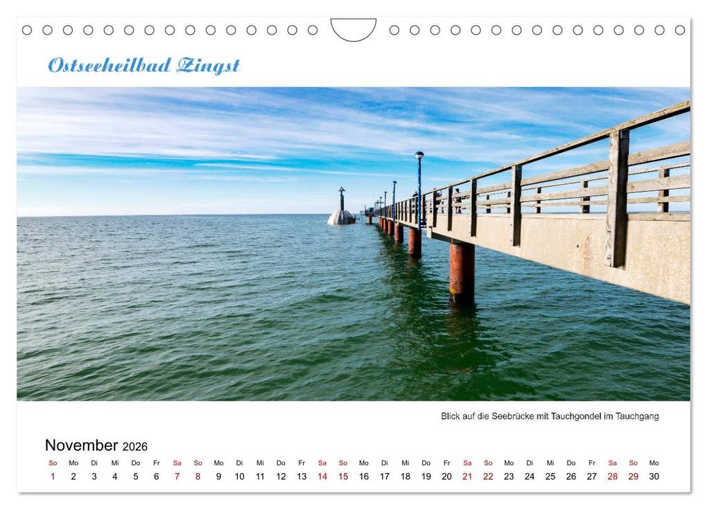 Weitere Ansicht: Panorama-Blick Fischland-Darss-Zingst (Wandkalender 2026 DIN A4 quer), CALVENDO Monatskalender | Andrea Dreegmeyer, Calvendo