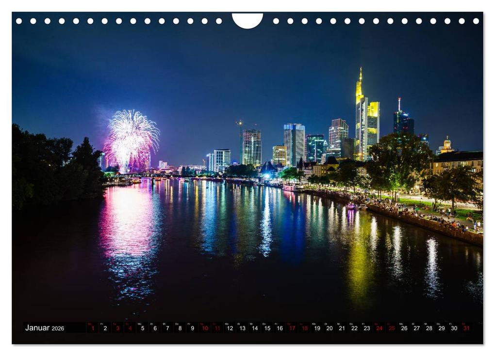Weitere Ansicht: Main Frankfurt (Wandkalender 2026 DIN A4 quer), CALVENDO Monatskalender | ncpcs ncpcs, Calvendo, ncpcs