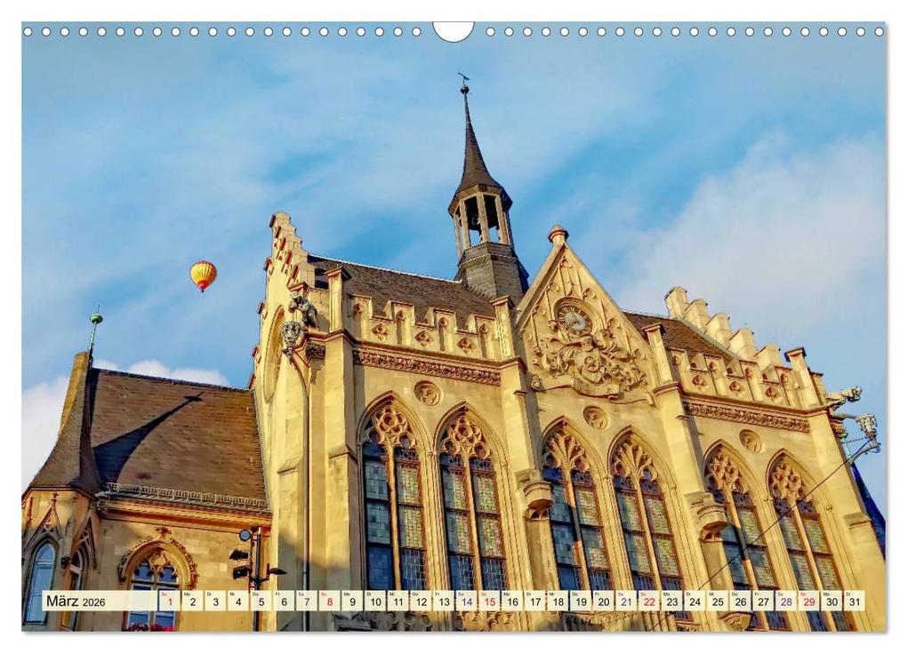 Weitere Ansicht: Erfurt - meine Stadt mit viel Herz (Wandkalender 2026 DIN A3 quer), CALVENDO Monatskalender | Peter Roder, Calvendo