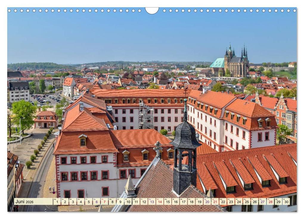 Weitere Ansicht: Erfurt - meine Stadt mit viel Herz (Wandkalender 2026 DIN A3 quer), CALVENDO Monatskalender | Peter Roder, Calvendo