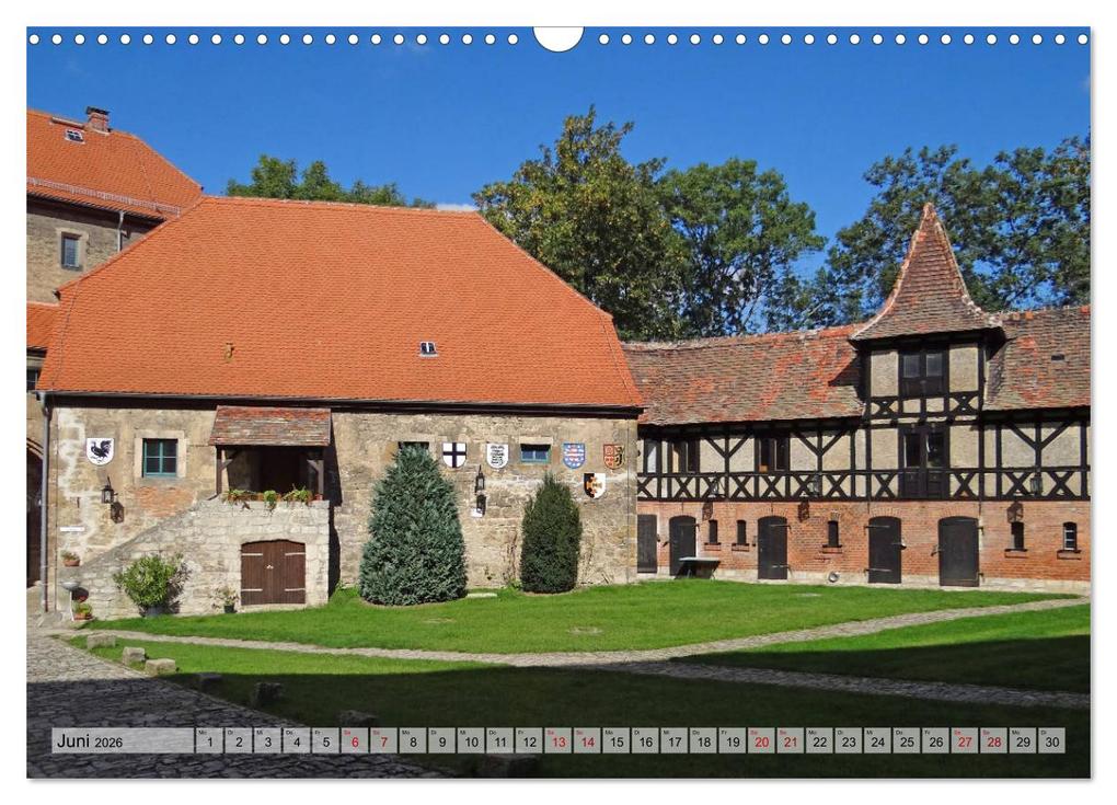 Weitere Ansicht: Schlösser- und Burgenland Thüringen (Wandkalender 2026 DIN A3 quer), CALVENDO Monatskalender | Flori0 Flori0, Calvendo, Flori0