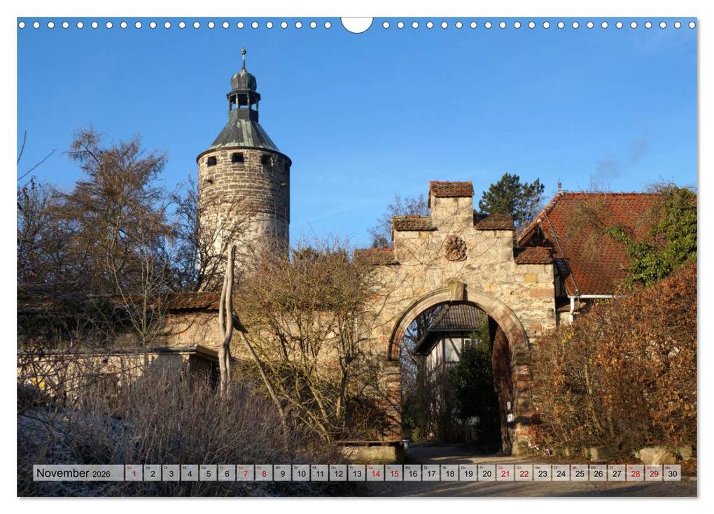 Weitere Ansicht: Schlösser- und Burgenland Thüringen (Wandkalender 2026 DIN A3 quer), CALVENDO Monatskalender | Flori0 Flori0, Calvendo, Flori0