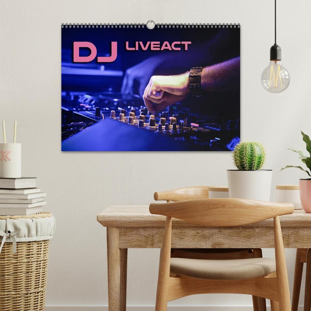 Weitere Ansicht: DJ Liveact (Wandkalender 2026 DIN A3 quer), CALVENDO Monatskalender | Renate Bleicher, Calvendo