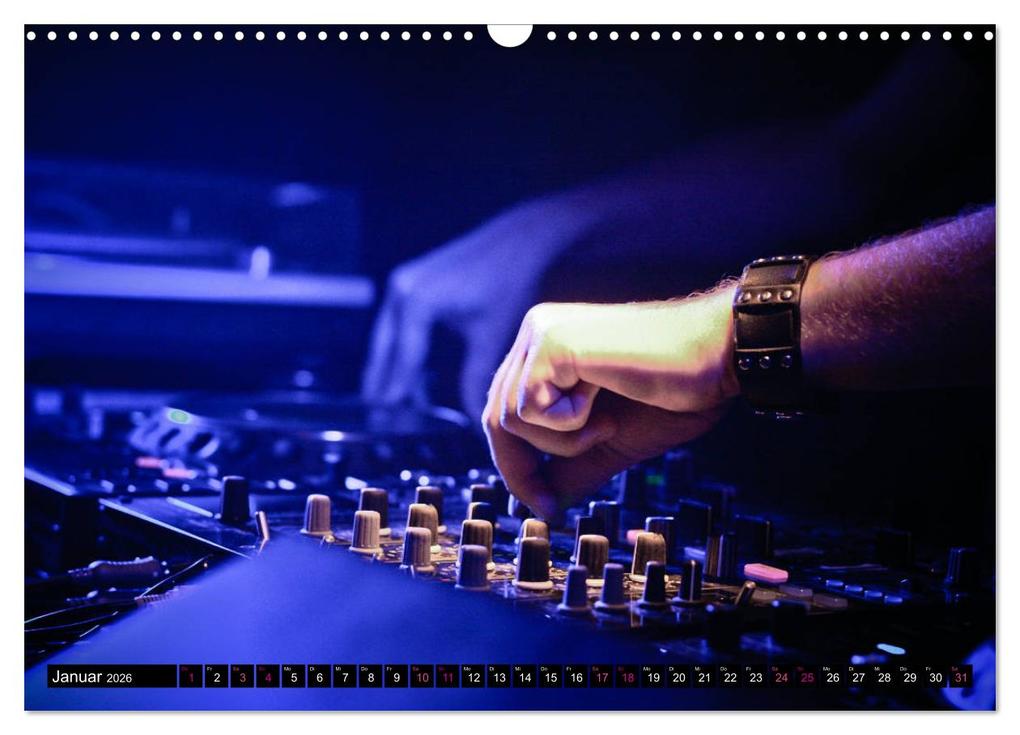 Weitere Ansicht: DJ Liveact (Wandkalender 2026 DIN A3 quer), CALVENDO Monatskalender | Renate Bleicher, Calvendo