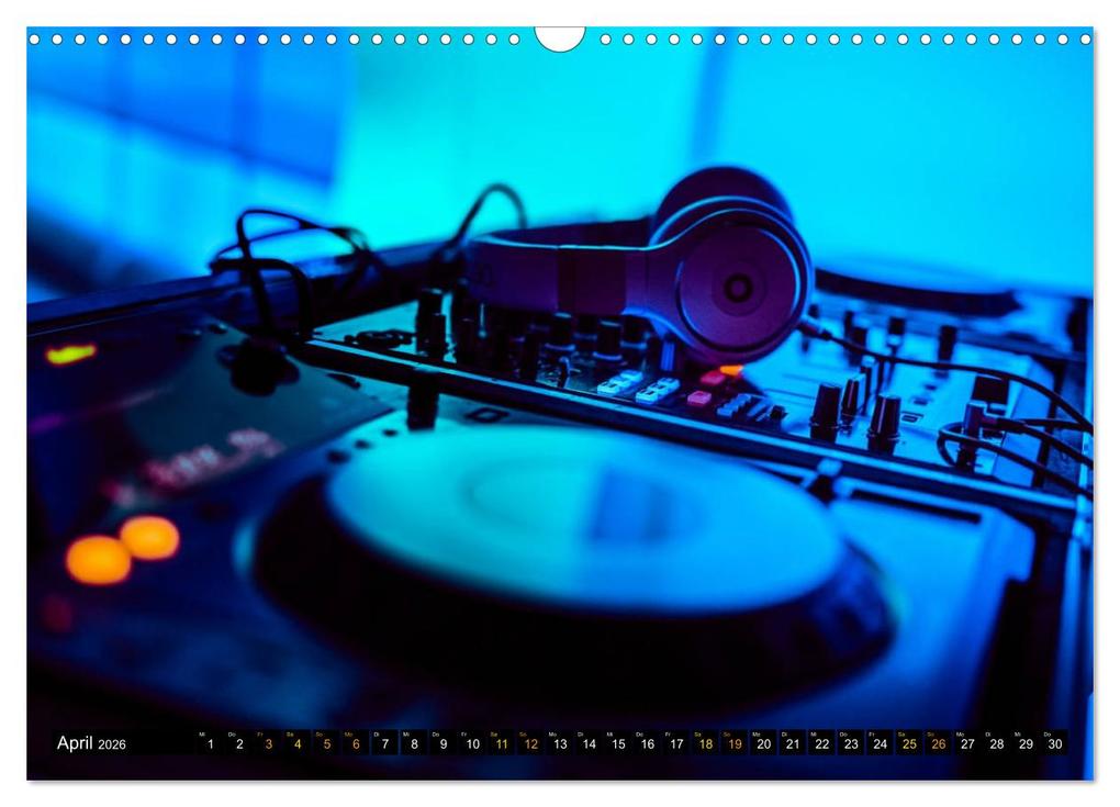 Weitere Ansicht: DJ Liveact (Wandkalender 2026 DIN A3 quer), CALVENDO Monatskalender | Renate Bleicher, Calvendo
