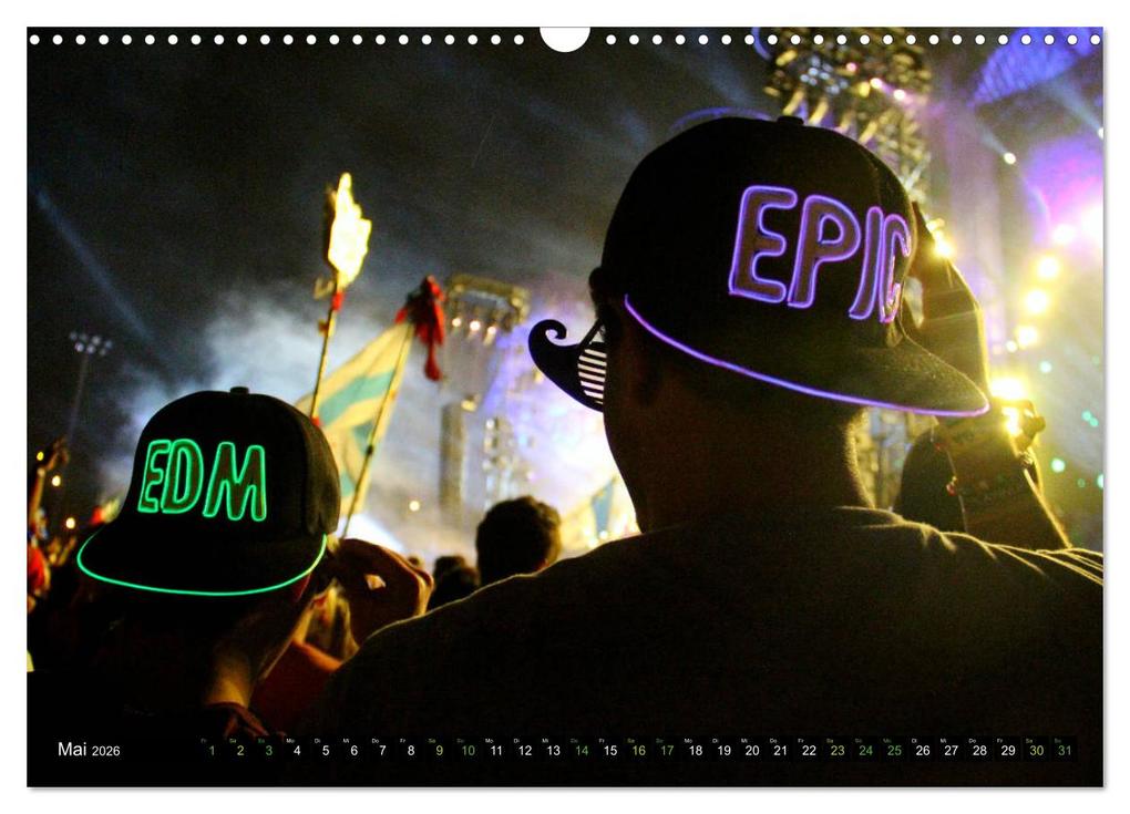Weitere Ansicht: DJ Liveact (Wandkalender 2026 DIN A3 quer), CALVENDO Monatskalender | Renate Bleicher, Calvendo