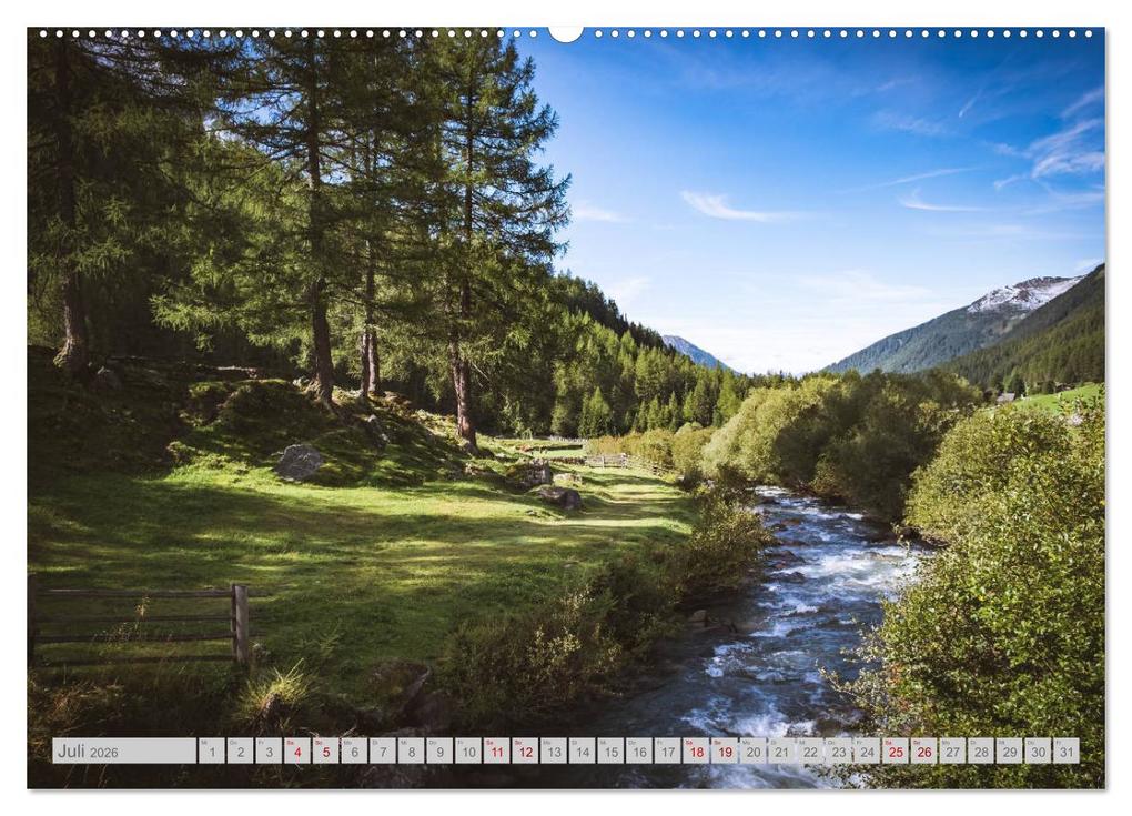 Weitere Ansicht: Das Ahrntal (hochwertiger Premium Wandkalender 2026 DIN A2 quer), Kunstdruck in Hochglanz | Hans Deutschmann, Calvendo
