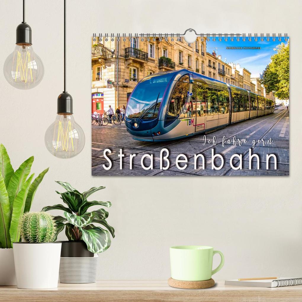 Weitere Ansicht: Ich fahre gern Straßenbahn (Wandkalender 2026 DIN A4 quer), CALVENDO Monatskalender | Peter Roder, Calvendo