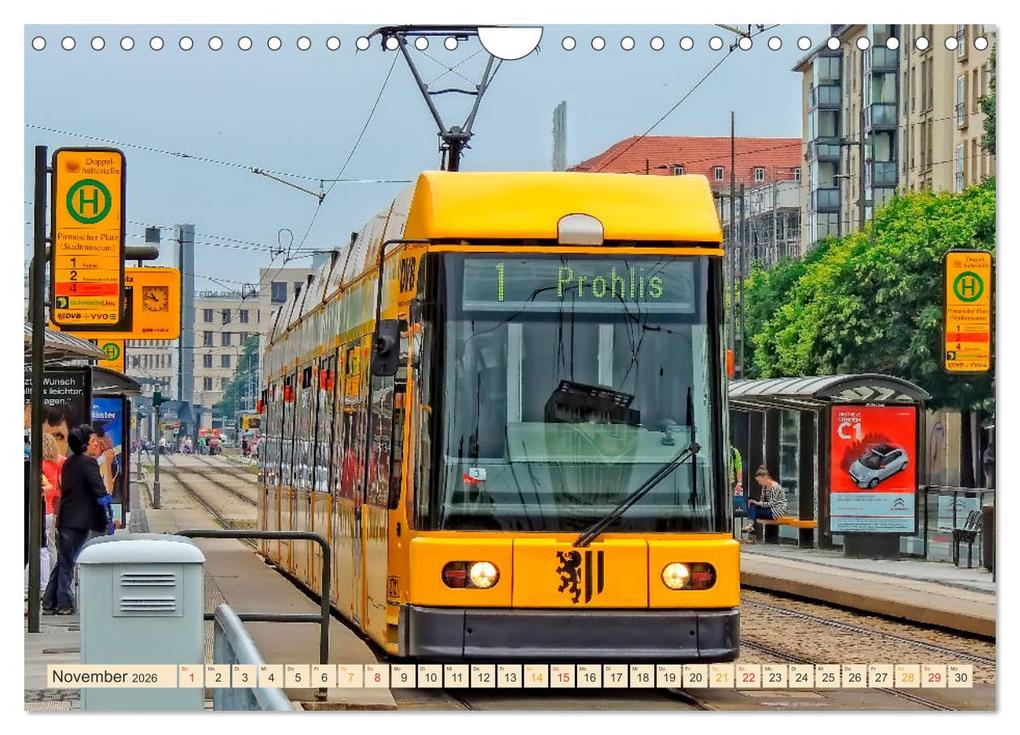 Weitere Ansicht: Ich fahre gern Straßenbahn (Wandkalender 2026 DIN A4 quer), CALVENDO Monatskalender | Peter Roder, Calvendo