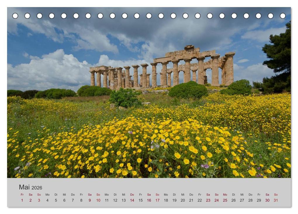 Weitere Ansicht: Sizilien 2026 (Tischkalender 2026 DIN A5 quer), CALVENDO Monatskalender | Jörg Dauerer, Calvendo