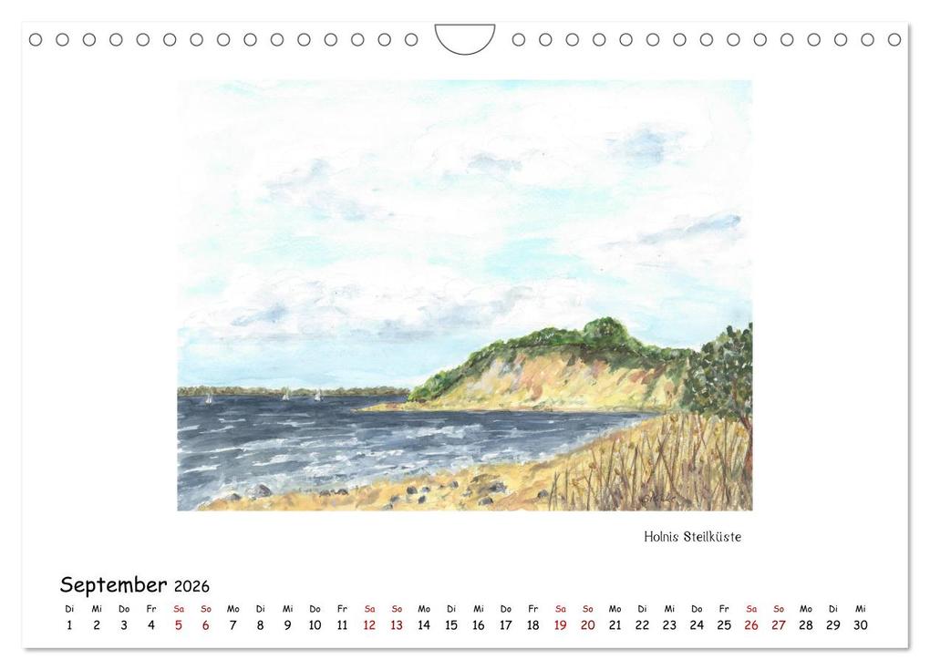 Weitere Ansicht: Die Flensburger Förde (Wandkalender 2026 DIN A4 quer), CALVENDO Monatskalender | Sandra Steinke, Calvendo