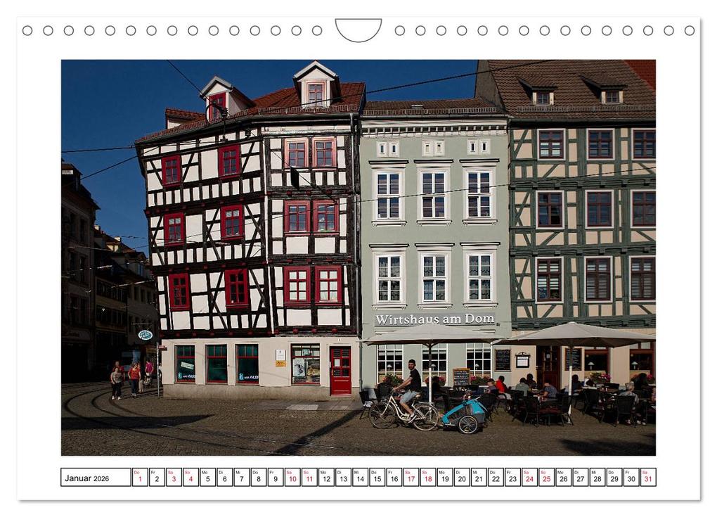 Weitere Ansicht: Erfurt (Wandkalender 2026 DIN A4 quer), CALVENDO Monatskalender | Christian Hallweger, Calvendo
