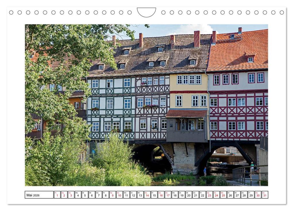 Weitere Ansicht: Erfurt (Wandkalender 2026 DIN A4 quer), CALVENDO Monatskalender | Christian Hallweger, Calvendo