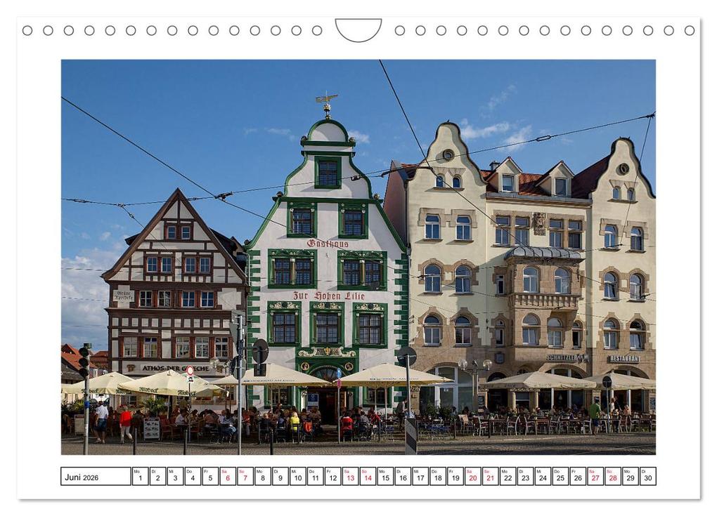 Weitere Ansicht: Erfurt (Wandkalender 2026 DIN A4 quer), CALVENDO Monatskalender | Christian Hallweger, Calvendo