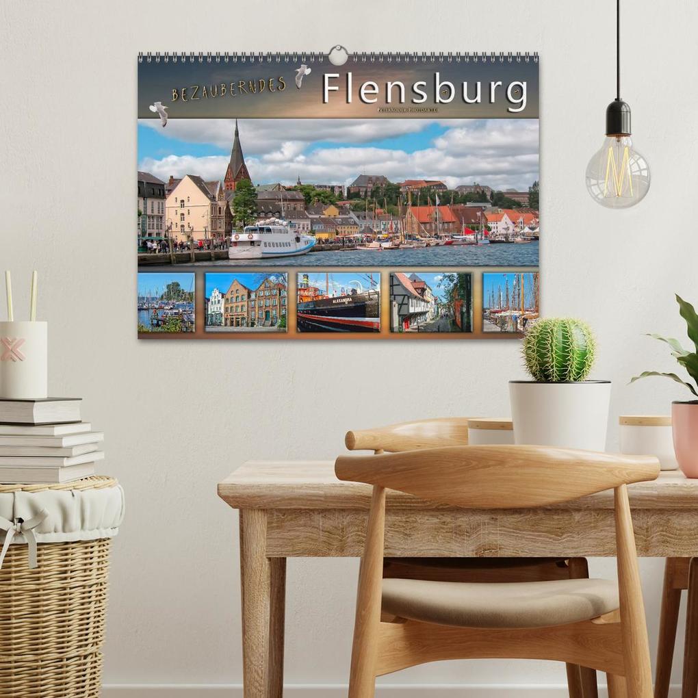 Weitere Ansicht: Bezauberndes Flensburg (Wandkalender 2026 DIN A3 quer), CALVENDO Monatskalender | Peter Roder, Calvendo