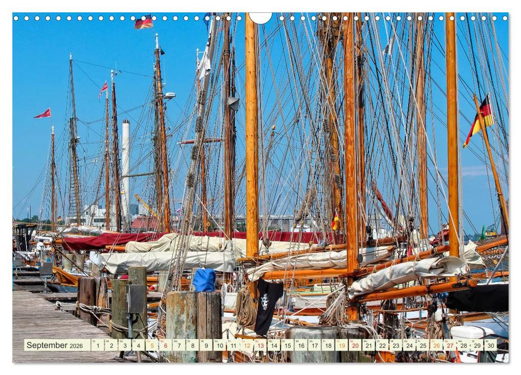 Weitere Ansicht: Bezauberndes Flensburg (Wandkalender 2026 DIN A3 quer), CALVENDO Monatskalender | Peter Roder, Calvendo