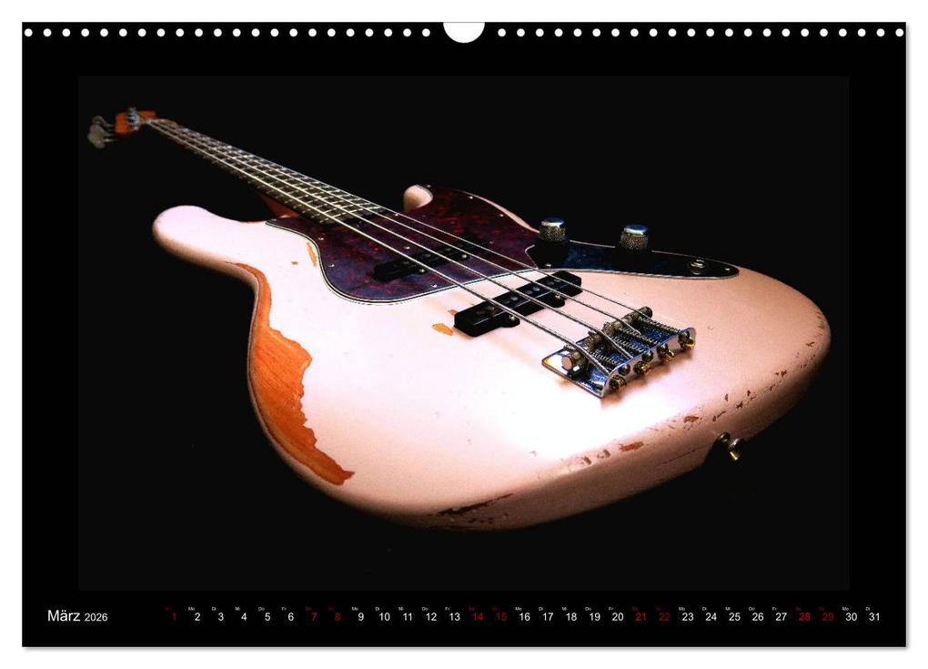 Weitere Ansicht: Rockgitarren im Blitzlicht (Wandkalender 2026 DIN A3 quer), CALVENDO Monatskalender | Renate Bleicher, Calvendo