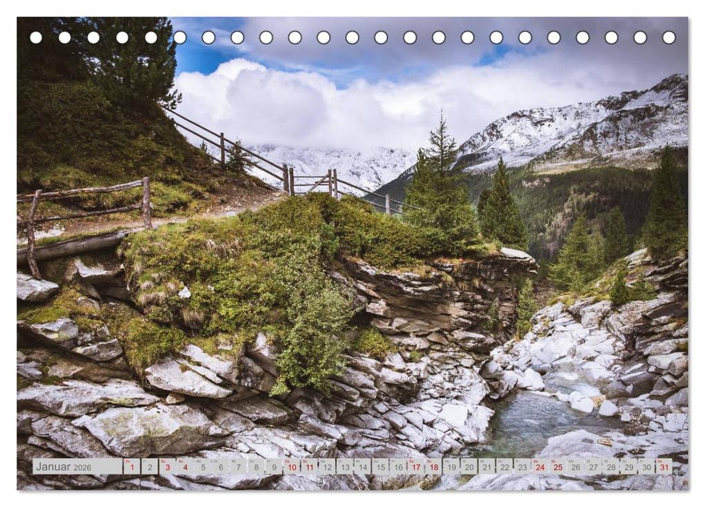 Weitere Ansicht: Das Ahrntal (Tischkalender 2026 DIN A5 quer), CALVENDO Monatskalender | Hans Deutschmann, Calvendo