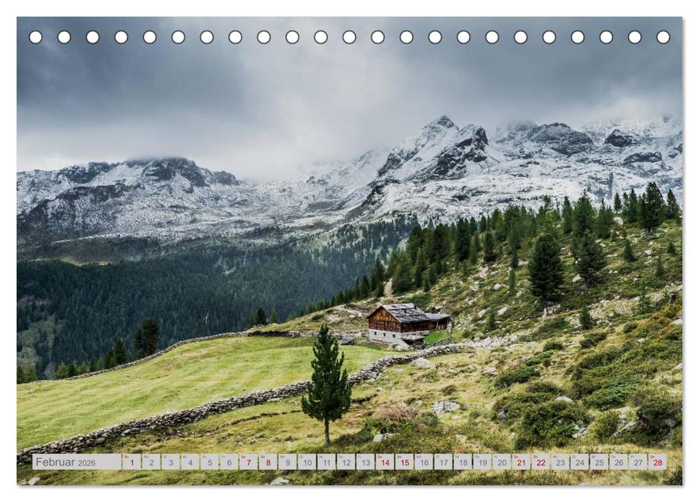 Weitere Ansicht: Das Ahrntal (Tischkalender 2026 DIN A5 quer), CALVENDO Monatskalender | Hans Deutschmann, Calvendo