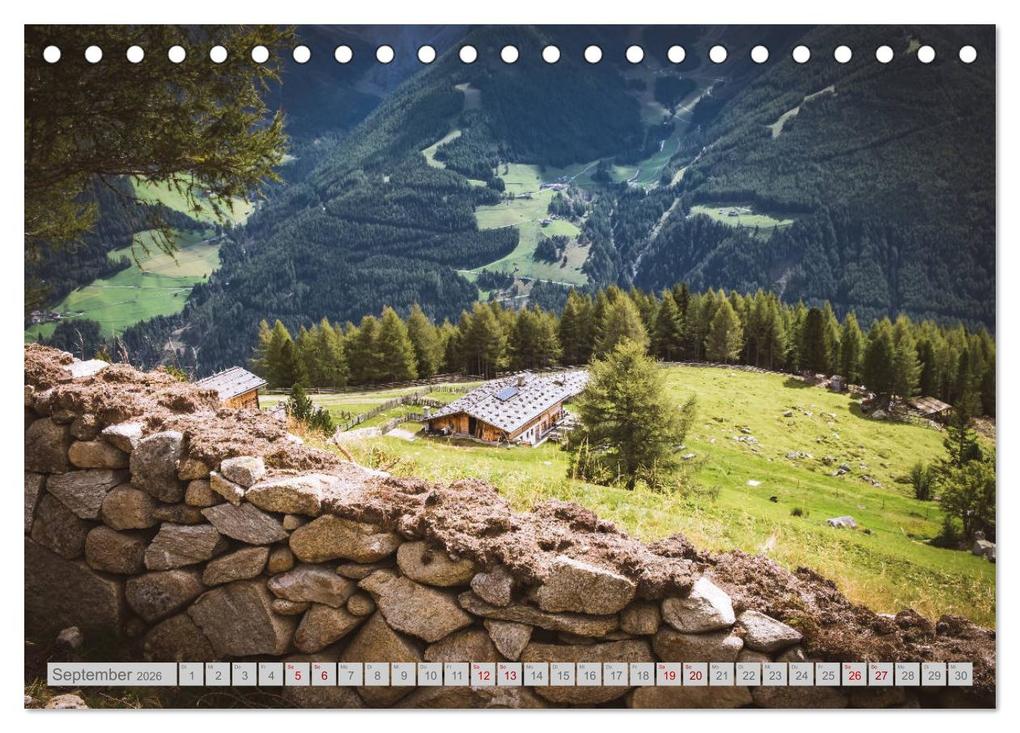 Weitere Ansicht: Das Ahrntal (Tischkalender 2026 DIN A5 quer), CALVENDO Monatskalender | Hans Deutschmann, Calvendo
