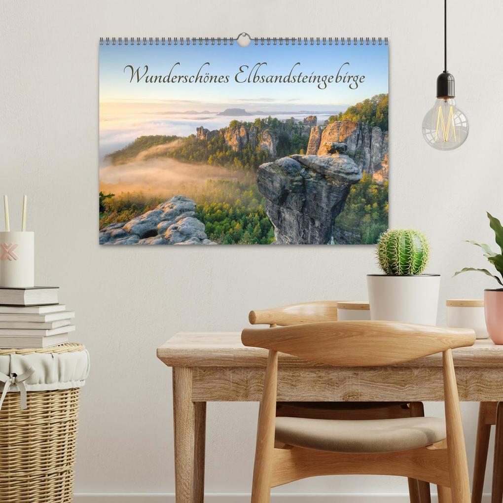 Weitere Ansicht: Wunderschönes Elbsandsteingebirge (Wandkalender 2026 DIN A3 quer), CALVENDO Monatskalender | Michael Valjak, Calvendo